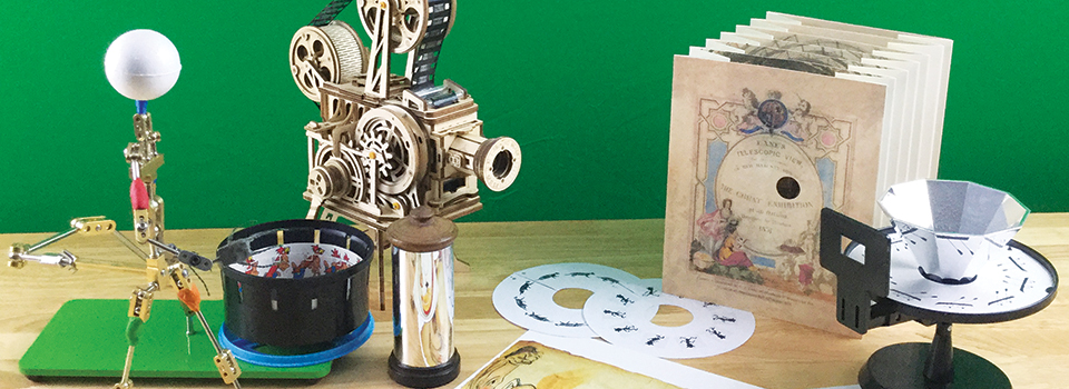 collection of optical toys