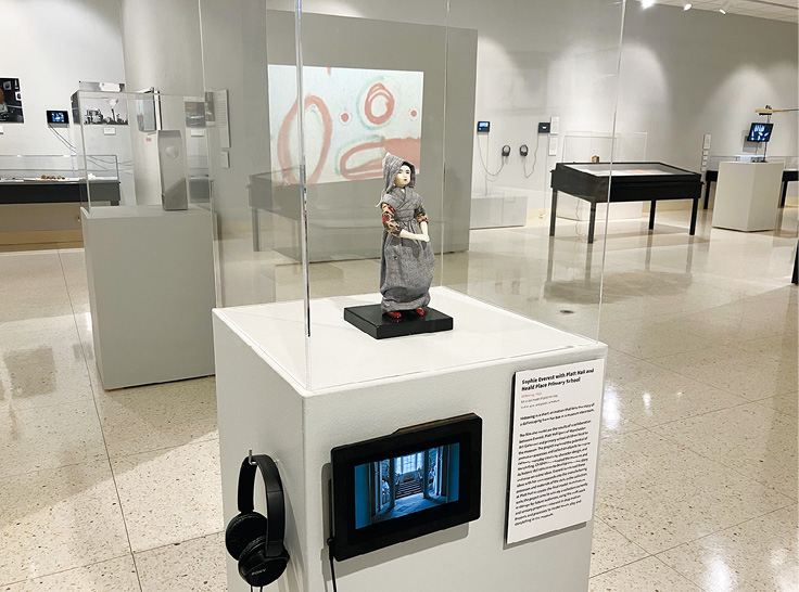 Waste Stories Exhibit Display