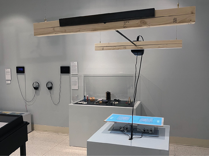 Kinetic Apple No.2 Exhibit Display