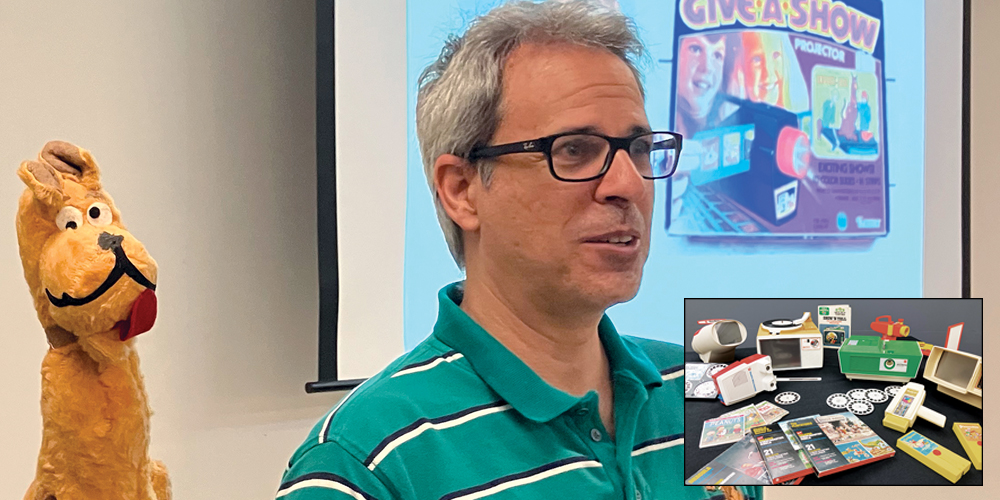 Dr. Kevin Sandler during the lecture